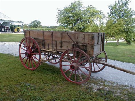 Antique Wooden Wagon With Wooden Spoke Wheels For Sale Farm Wagons