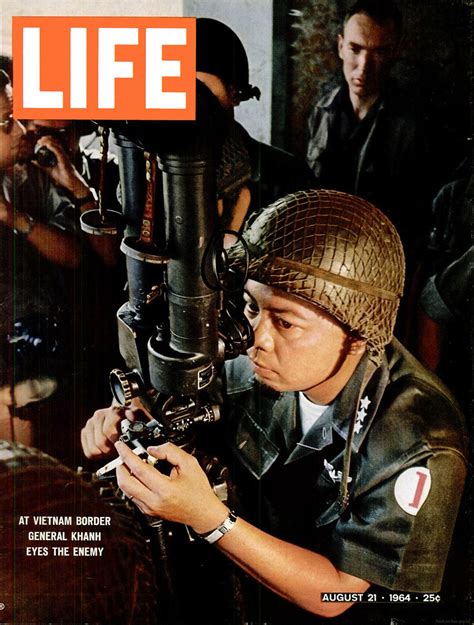 Life Aug 21 1964 At Vietnam Border General Khanh Eyes Flickr