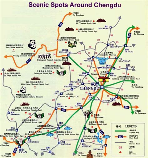 Maps Of Chengdu China Mike