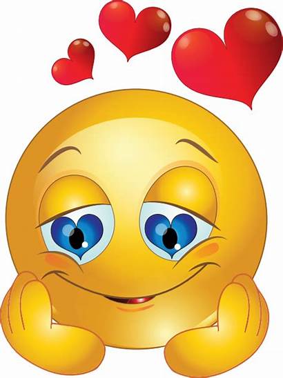 Smiley Clipart Emoji Face Eyes Loving Emoticons