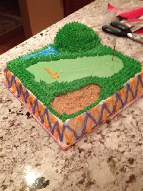 The best ideas for navy retirement party ideas october 21, 2019. Retirement golf cake | Golf themed cakes, Retirement cakes ...