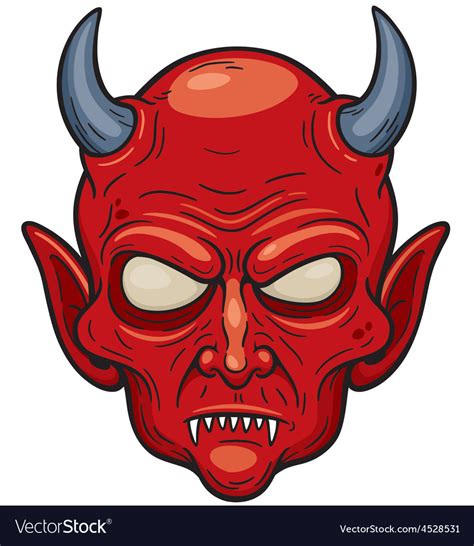 Cartoon Devil Face