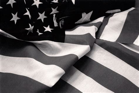 Most black american flags are either entirely black, in which case the stars and stripes become almost impossible to distinguish, or black and white, with. Creatively Re-designed: American Flag Black and White ...