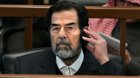 ‘at My First Meeting With Saddam Hussein Within 30 Seconds He Knew