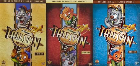Disney Talespin Volumes 1 2 3 Complete Series Dvd Box Set