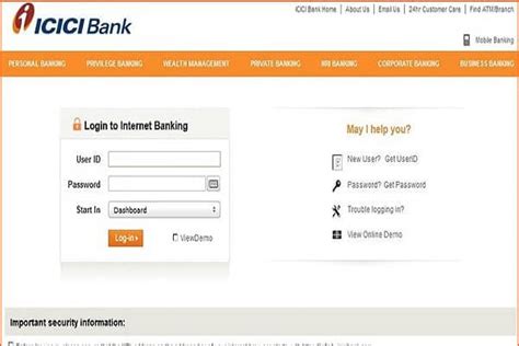 How To Use Icici Internet Banking First Time Great Rock Dev