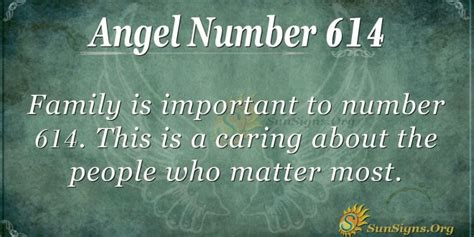 Angel Number 614 Meaning Focus On Yourself Sunsignsorg