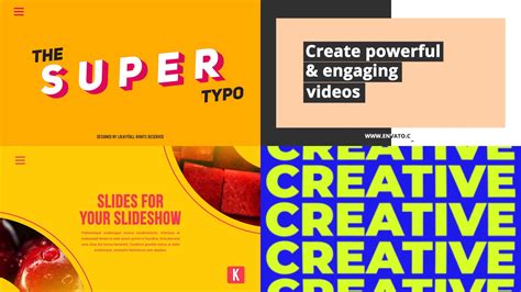 Big Typography Titles Pack | Typography, Title, After effects projects