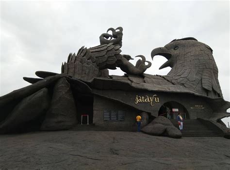 Visiting The Worlds Largest Bird Sculpture Jatayu Jatayu Earths