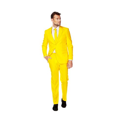 Opposuits Mens Yellow Fellow Suit 46 In 2019 Suit Tie Slim Fit
