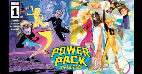 The Power Pack Takes Flight Again In Power Pack Into The Storm 1 Comic Watch
