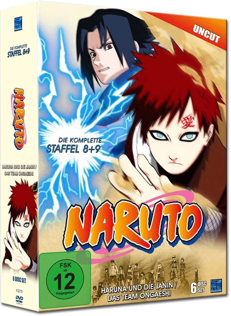 Naruto Staffel 89 Box Haruna Und Die Janin And Das Team Ongaeshi 6