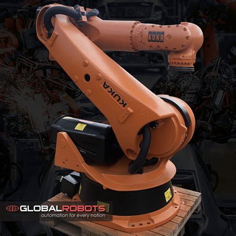 KUKA KR 210L 150 used industrial robot with KRC2 controller from Global ...