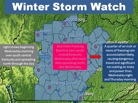 Winter Storm Watch In Effect For Mid Week System