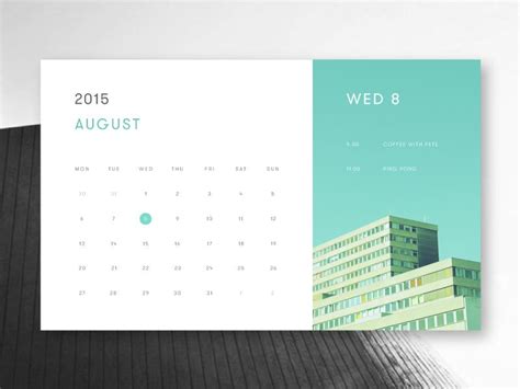 Calendar Design Ideas Inspiration Supply Medium