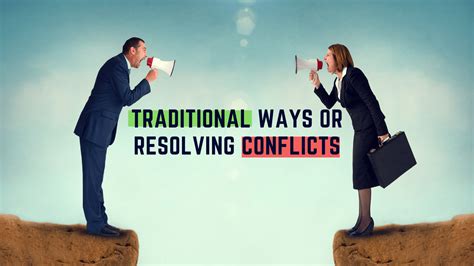 Traditional Ways Of Resolving Conflicts Atlantic International University