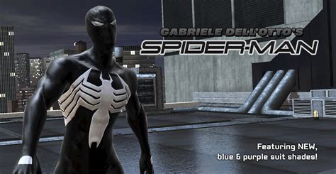 Gabriele Dellottos Black Suit Spider Man Web Of Shadows Mods