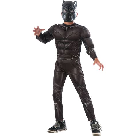 Avengers Black Panther Child Muscle Chest Halloween Costume Walmart