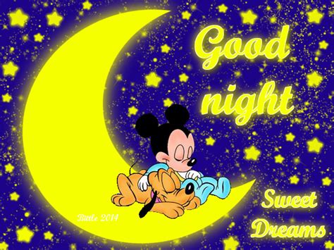 Good Night Quotes Cute Quote Night Disney Mickey Mouse Good Night Good