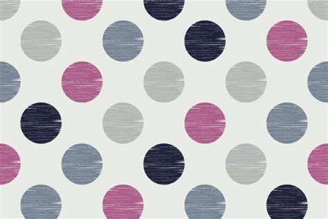 Polka Dot Seamless Pattern Pre Designed Illustrator Graphics