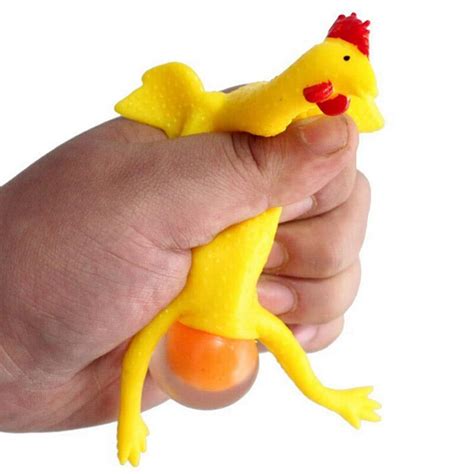burlesque squeeze balls strange hens stress relax toy balls tricky toys chicken and eggs venting