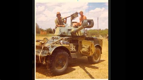 A Rhodesian Eland Armored Cars From South Africa Armo