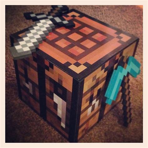 Craft Minecraft Crafting Table Crafts Diy And Ideas Blog