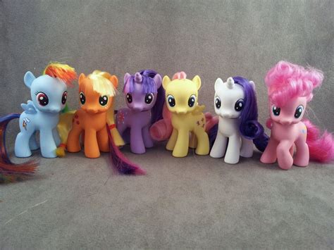 Filly Mane 6 Fim Custom My Little Ponies By Hannaliten My Little