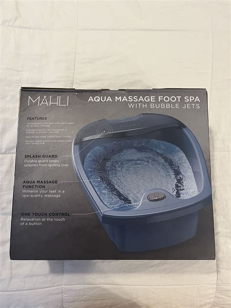 Mahli Aqua Massage Foot Spa W Bubble Jets For Sale In Tacoma Wa Offerup