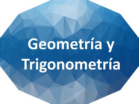 Geometría Y Trigonometría Guao