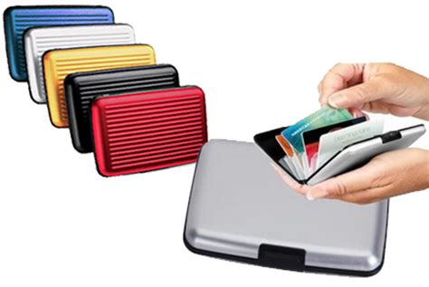 Keeping your credit card details safe requires effort and maintenance, including: Aluminum RFID Blocking Credit Card Wallet Case - Keep RFID Cards Safe From Theft | eBay