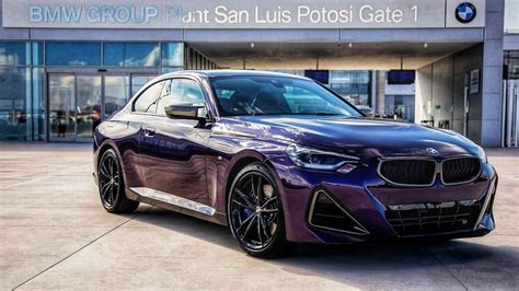 2022 2023 Bmw 2 Series Coupe Production Kicks Off In Mexico Youtube