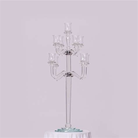 Candelabra Crystal 9 Arm Event Rent