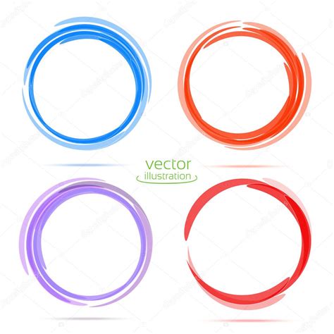 Four Circles For Your Business Stock Vector Image By ©antonvector 39030589