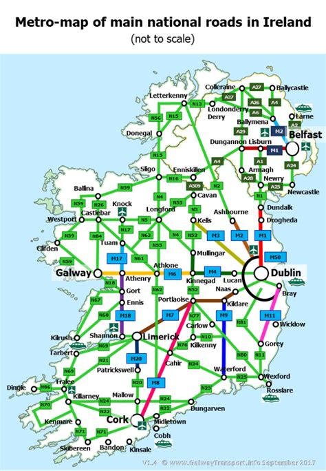 Maps Of Ireland Printable Irish County Maps