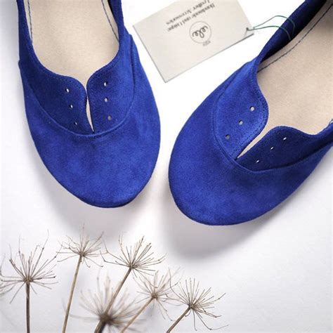 Blue Elettrico Soft Leather Handmade Oxford Shoes By Elehandmade