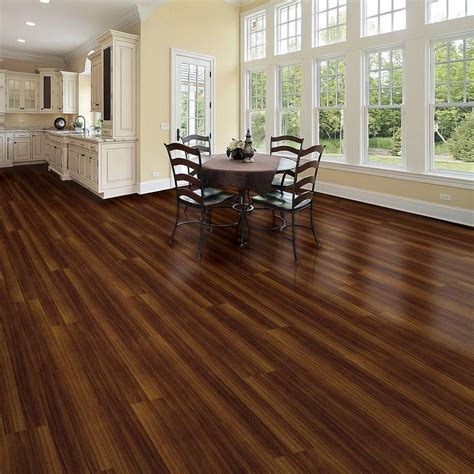 Allure Ultra 75 In X 476 In 2 Strip Black Walnut Luxury Vinyl Plank