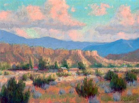 This Pastel Painting Was Created By Santa Fe Artist Roger Williams The