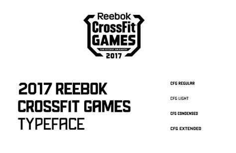 2017 Reebok Crossfit Games Behance