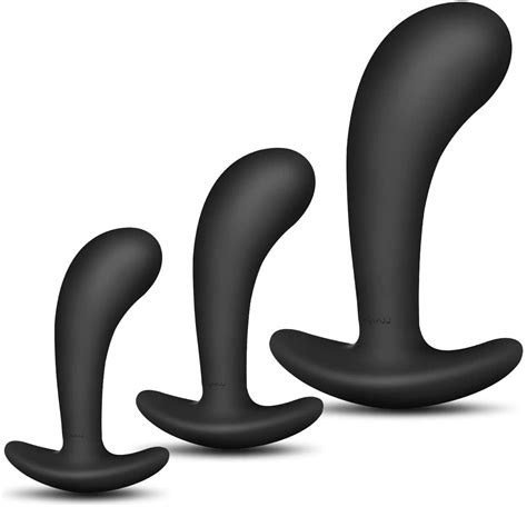 3 pieces of anal plug sexy toys anal plug set silicone anal butt plug adult sex toys for women