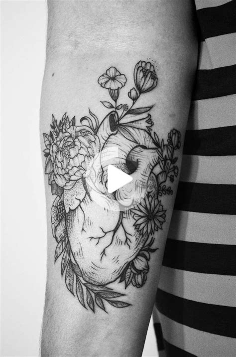 Heart Anatomic Tattoo Anatomical Tattoos Tattoos Forearm Sleeve Tattoos