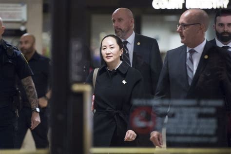 Huaweis Meng Wanzhou Could Be Set Free Next Week By Extradition Ruling