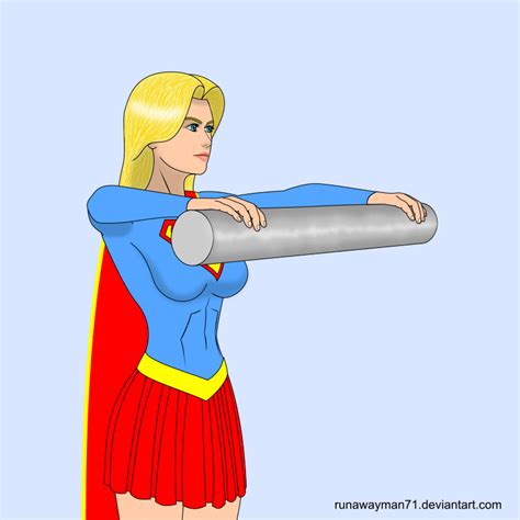 supergirl bending steel bars animated by runawayman71 on deviantart