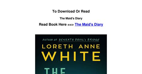 Download Epub The Maid S Diary By Loreth Anne Whitepdf Docdroid