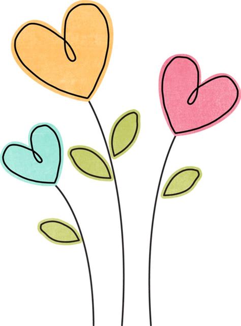 See more ideas about flower drawing, drawings, roses drawing. heart flowers clipart - Clip Art Library