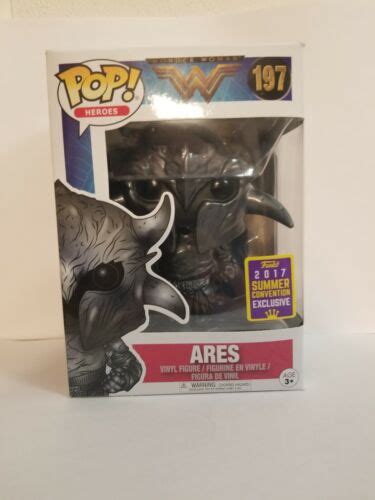 Funko Pop Heroes Wonder Woman 197 Ares 2017 Summer Convention