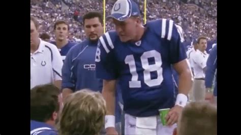 Incredible Old Video Of Peyton Manning And Jeff Saturday Heated
