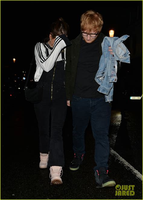 Full Sized Photo Of Ed Sheeran Steps Out With Longtime Girlfriend