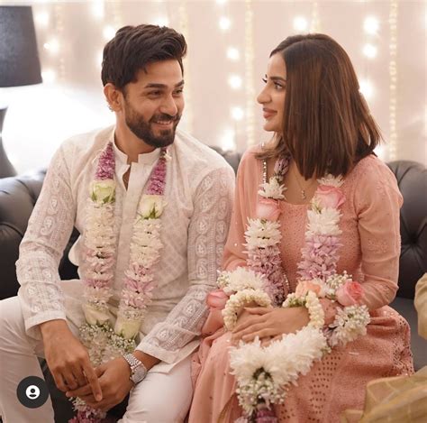 Saboor Aly And Ali Ansari Got Engaged And The Pictures Are Adorable