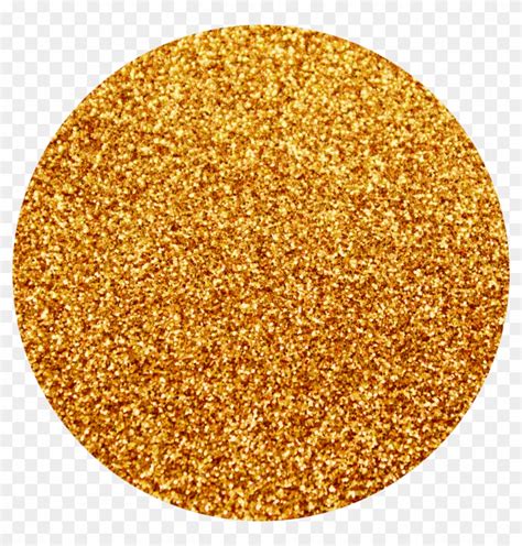 Transparent Gold Glitter Gold Sparkle Gold Circle Hd Png Download